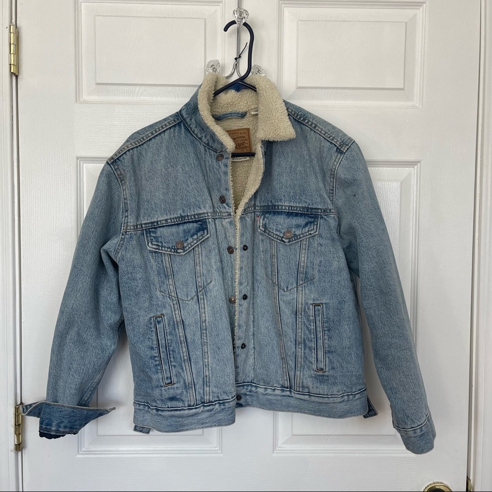 Levi’s Sherpa Denim Jacket